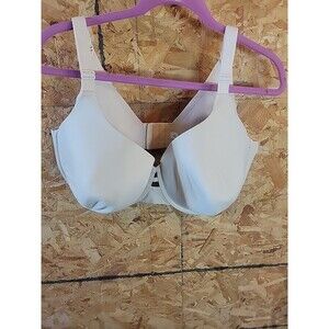 42DDD Auden Womens Tan Underwire Lined Back Closure Balconette Bra